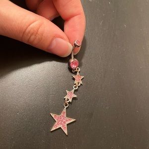 Star belly button ring